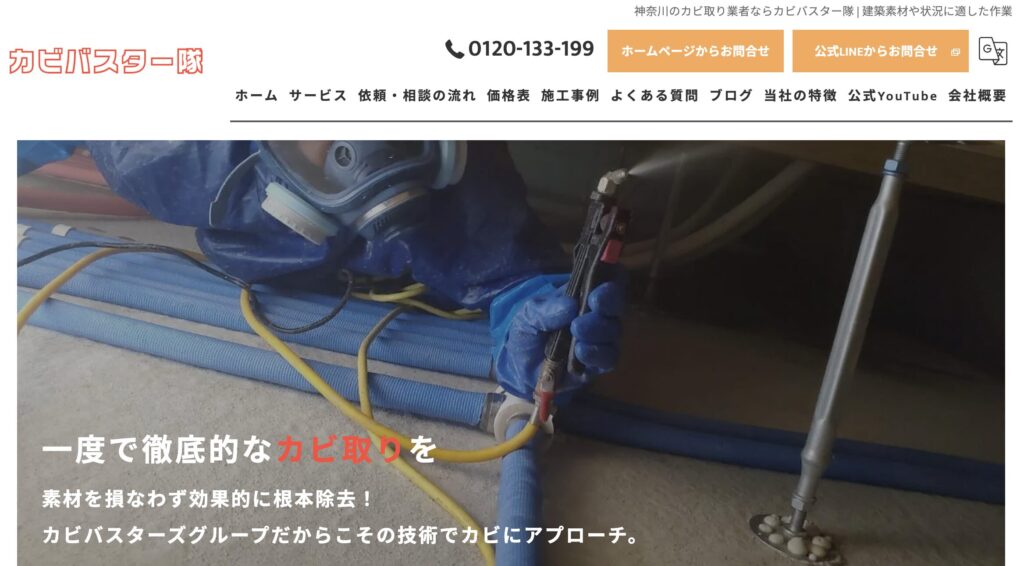 カビバスター隊